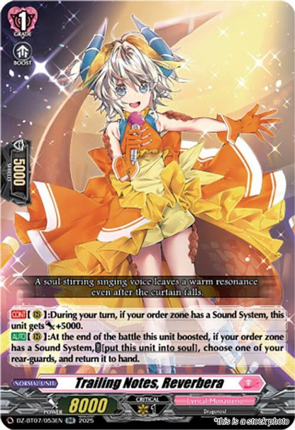 Trailing Notes, Reverbera