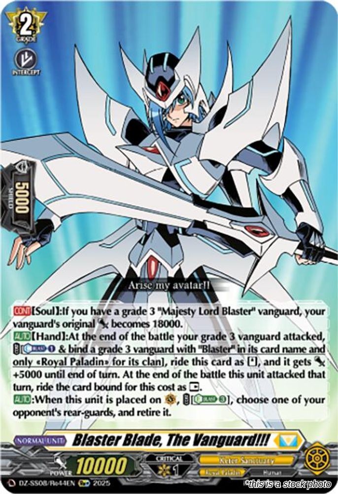 Blaster Blade, The Vanguard!!! (Re+)