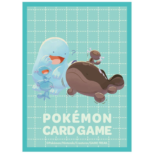 Pokemon Card Game Card Sleeve: Quagsire & Clodsire Two similar Creatures