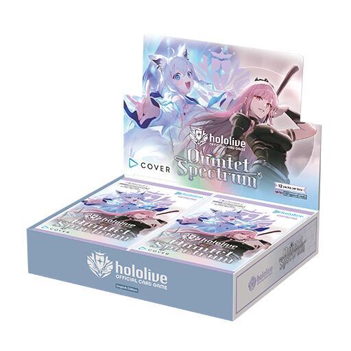 Hololive OFFICIAL CARD GAME - Quintet Spectrum Booster Box - (BP02E)