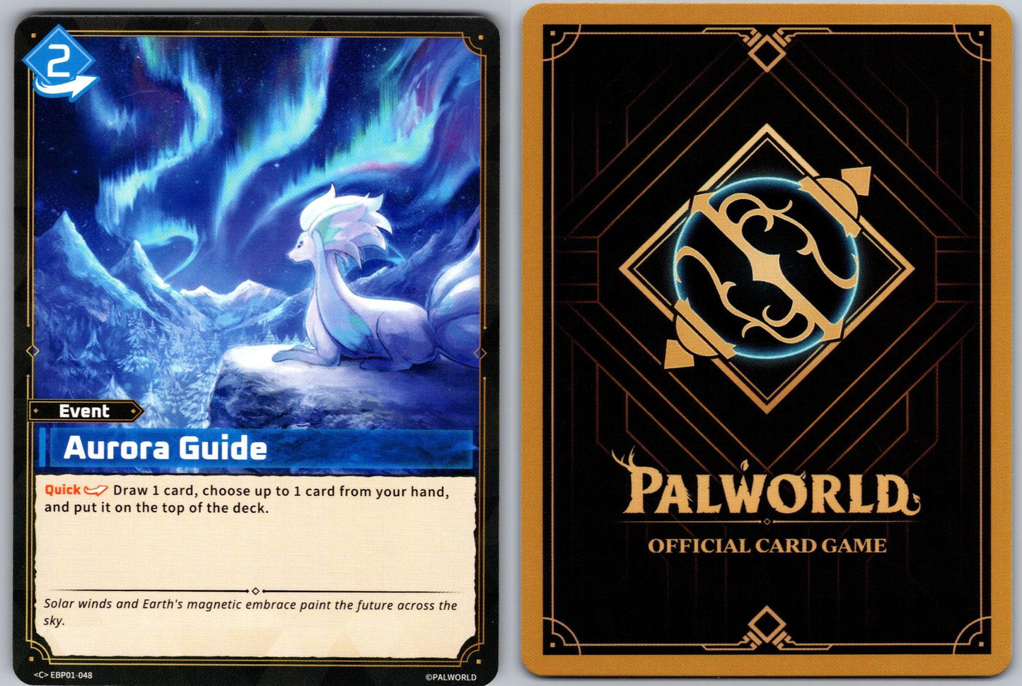 Aurora Guide EBP01-048 C Palworld Dawn of Palpagos Near Mint