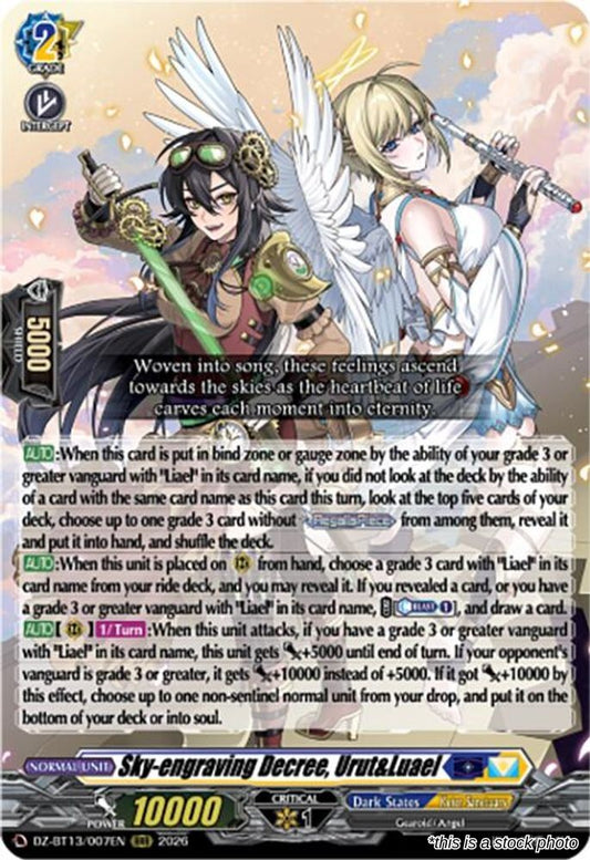 Sky-engraving Decree, Urut&Luael