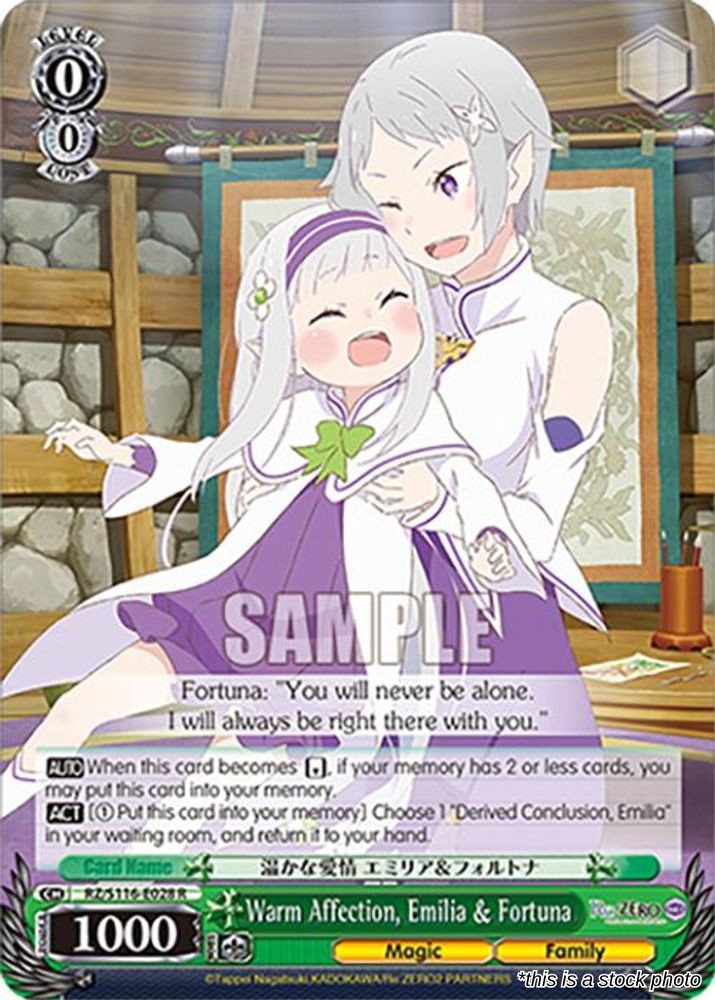Warm Affection, Emilia & Fortuna