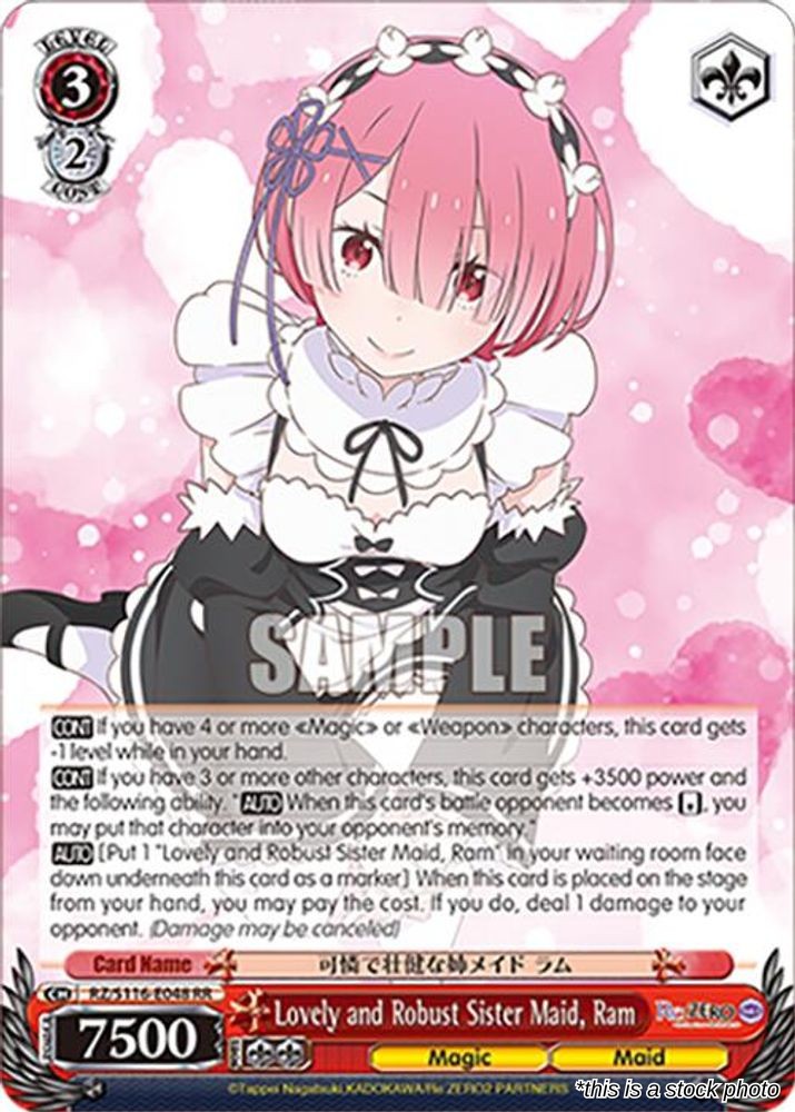 Lovely and Robust Sister Maid, Ram