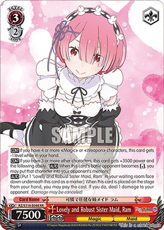 Lovely and Robust Sister Maid, Ram