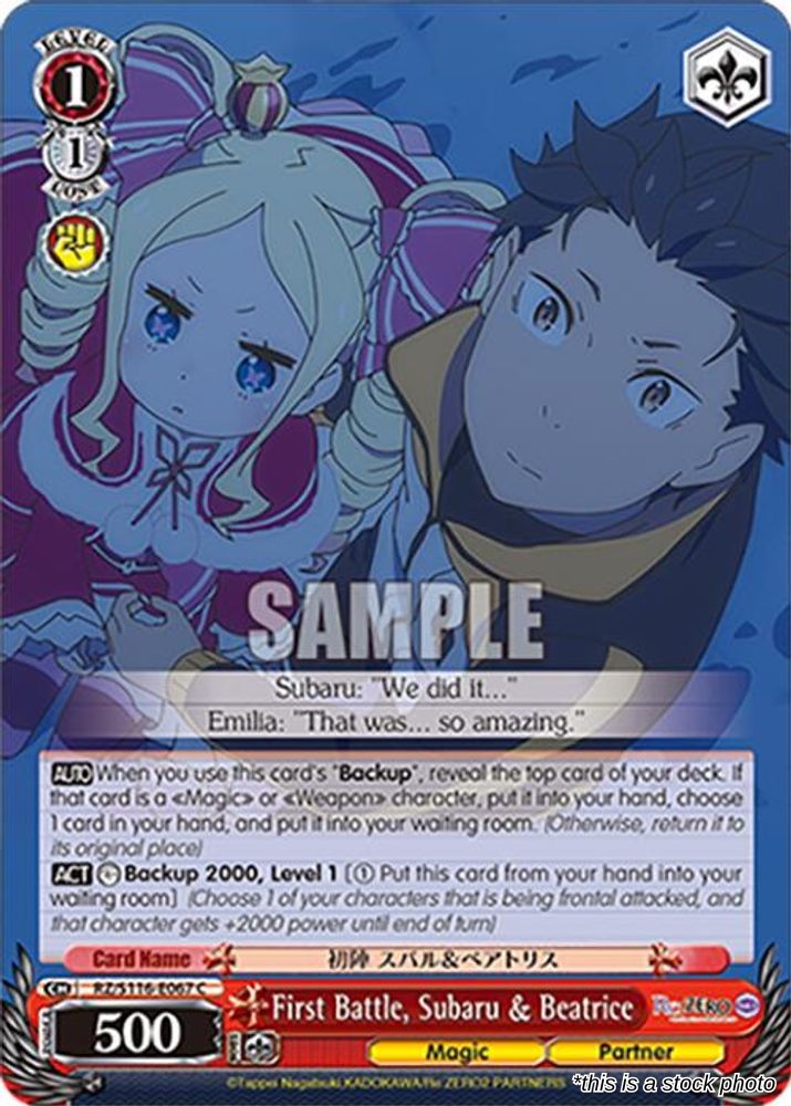 First Battle, Subaru & Beatrice