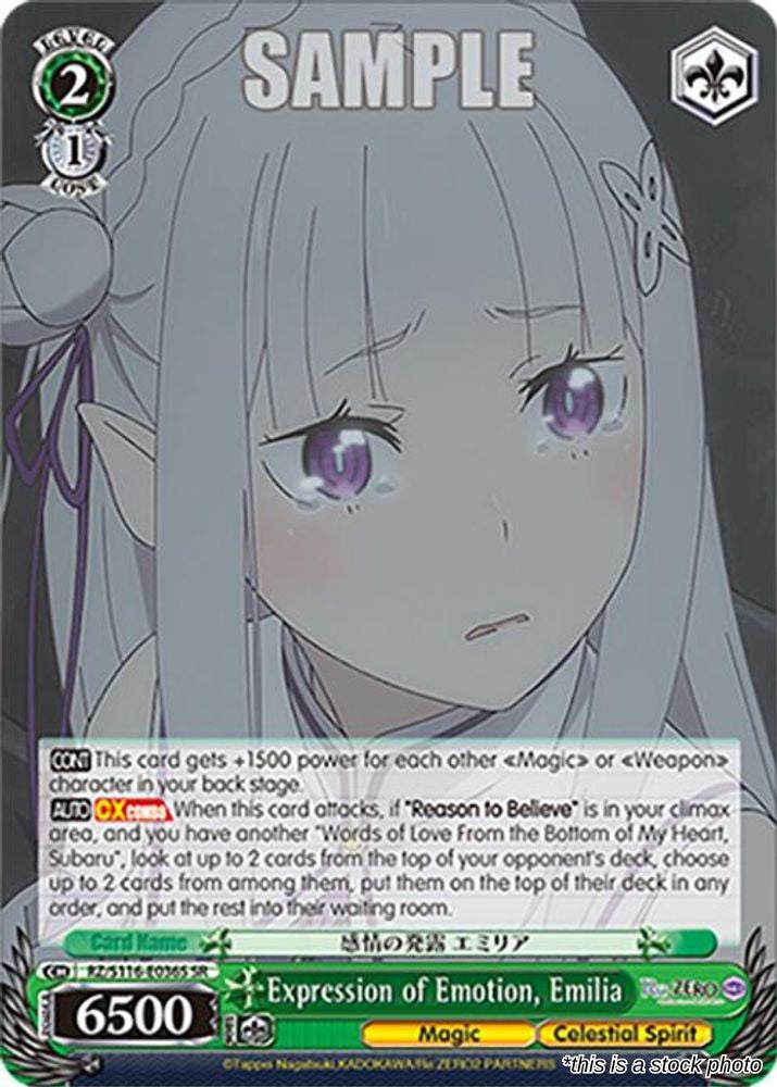 Expression of Emotion, Emilia (SR)