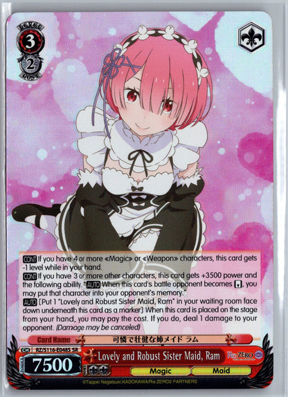 Lovely and Robust Sister Maid, Ram (SR)