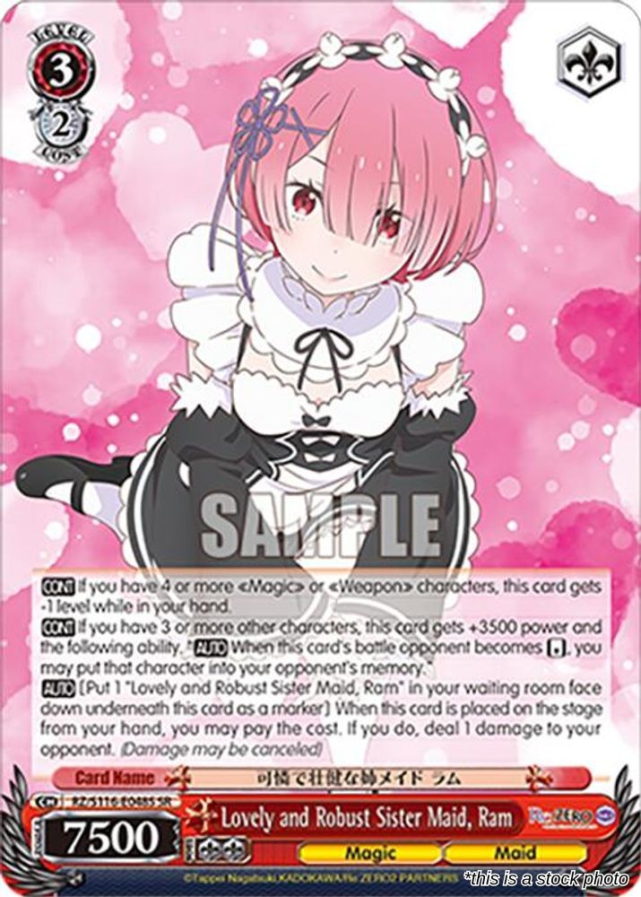 Lovely and Robust Sister Maid, Ram (SR)
