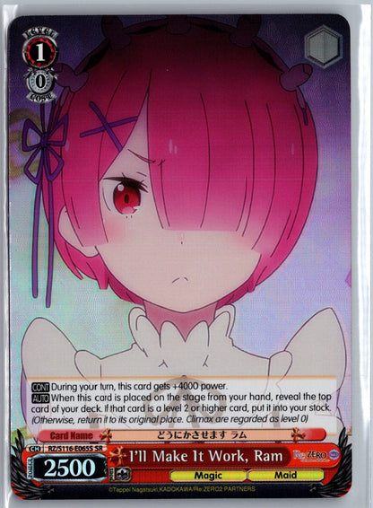 I'll Make It Work, Ram (SR)