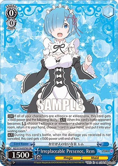 Irreplaceable Presence, Rem (SR)