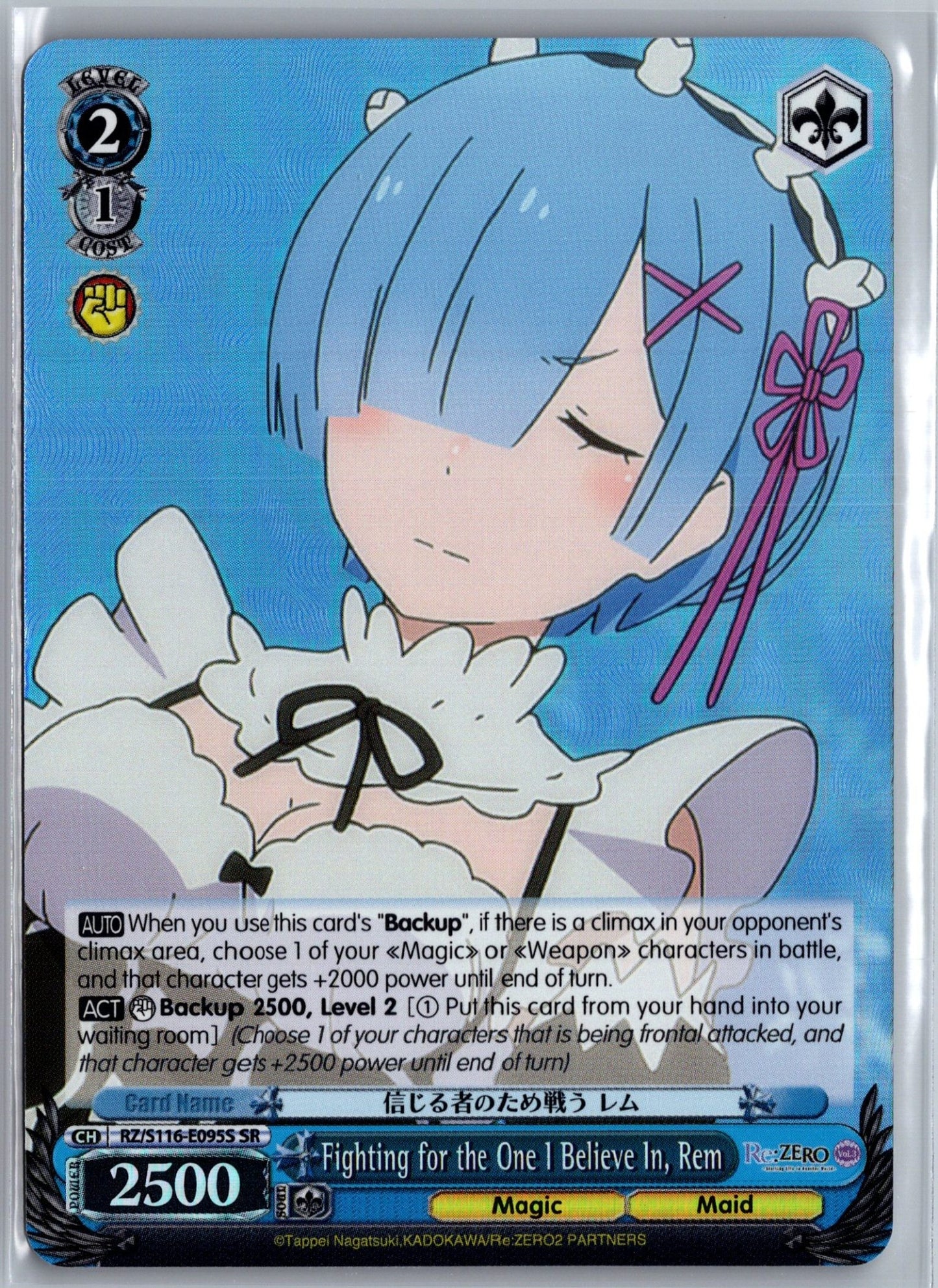 Fighting for the One I Believe In, Rem (SR)