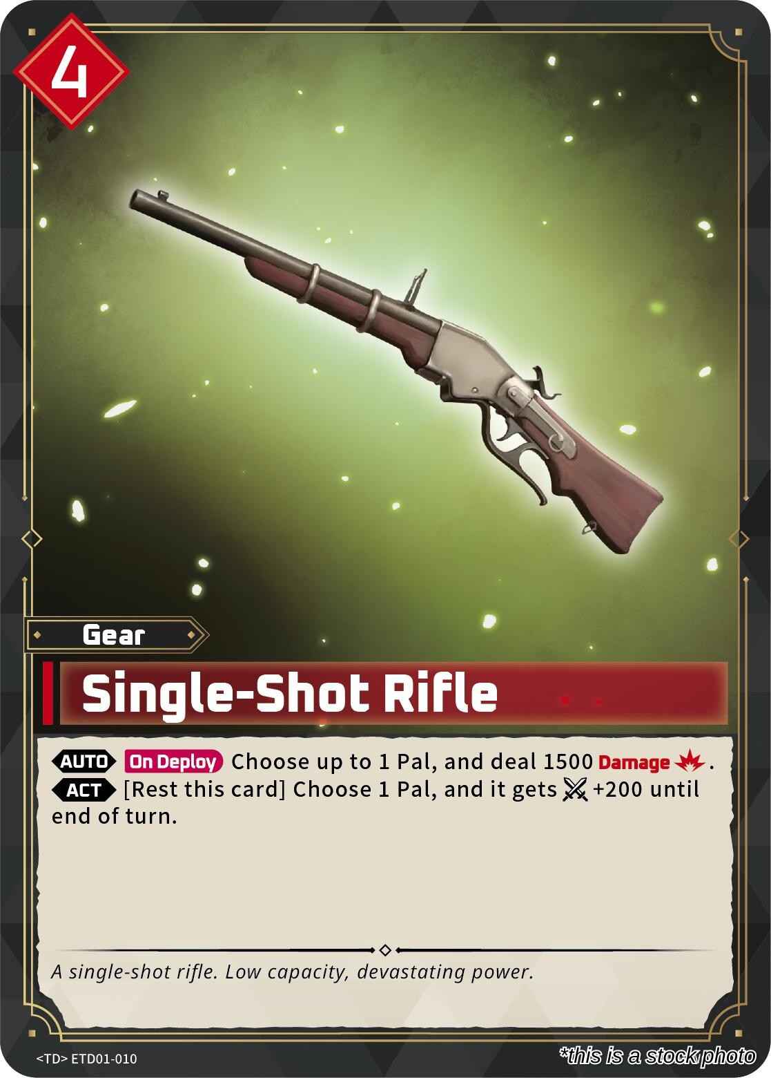 Single-Shot Rifle