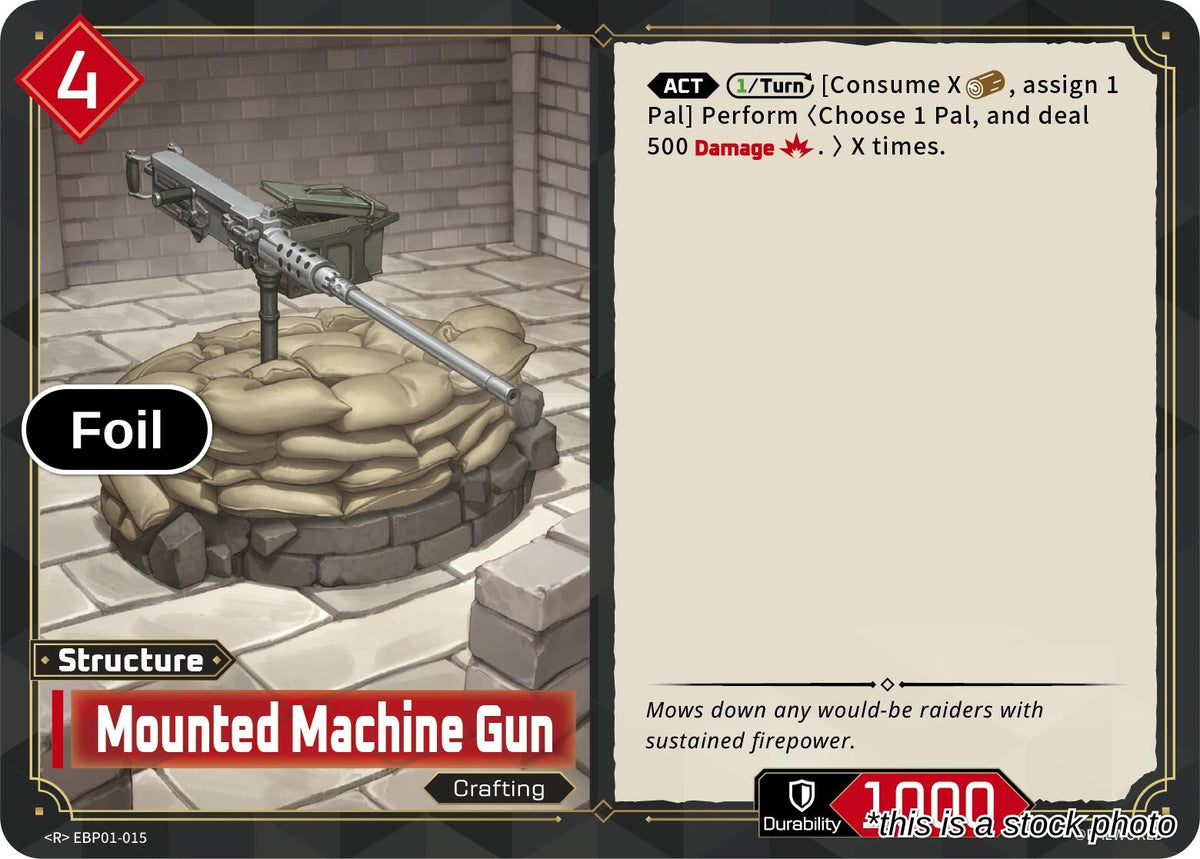 Mounted Machine Gun
