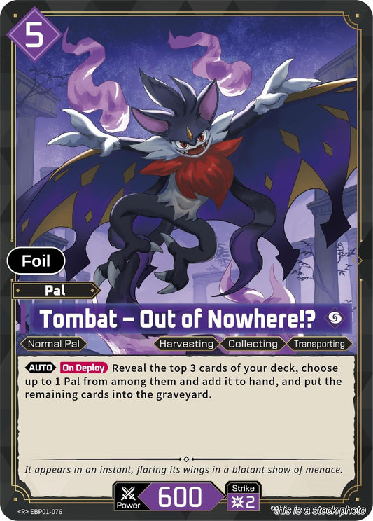Tombat - Out of Nowhere!?