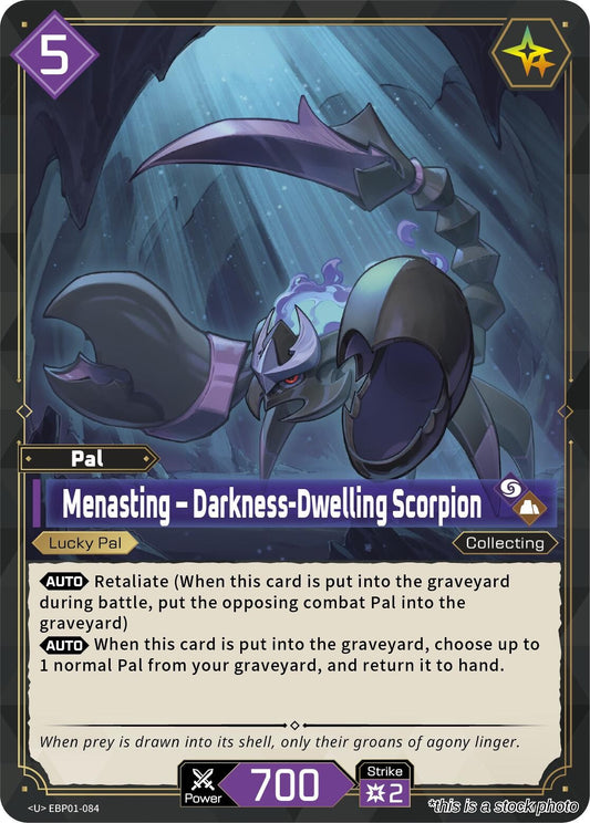 Menasting - Darkness-Dwelling Scorpion
