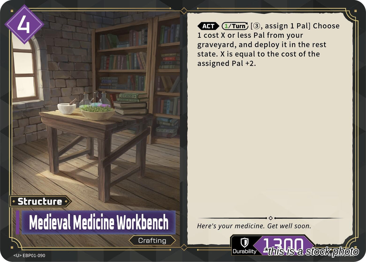 Medieval Medicine Workbench