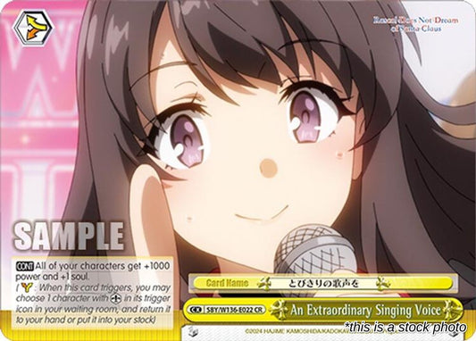 An Extraordinary Singing Voice