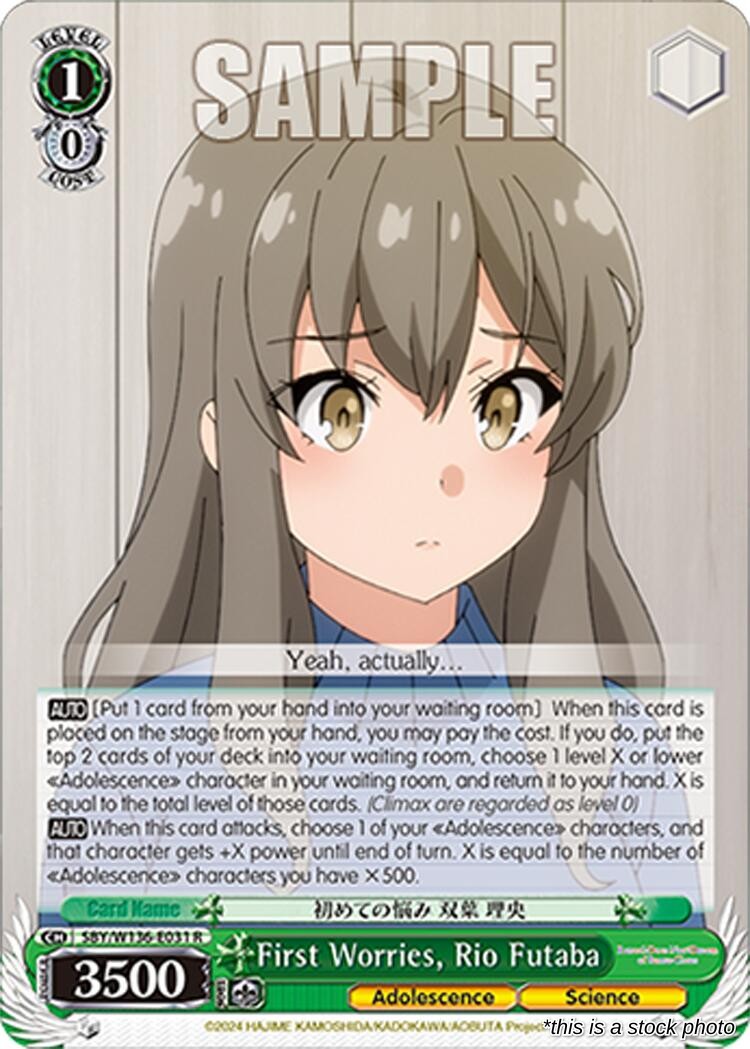 First Worries, Rio Futaba