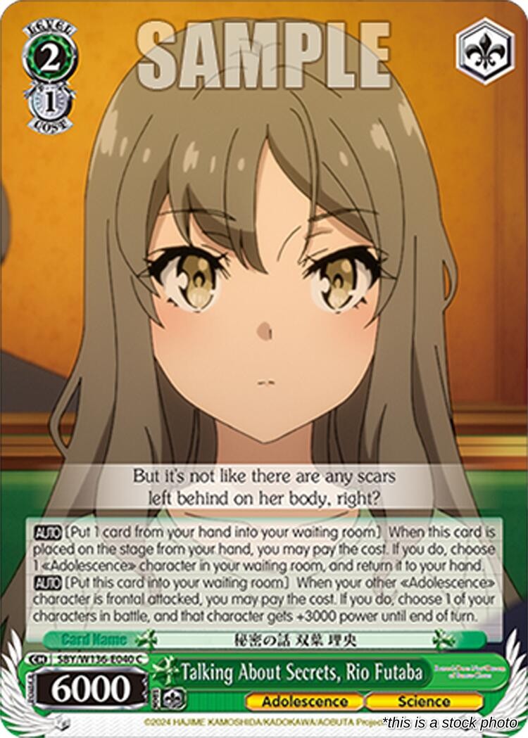 Talking About Secrets, Rio Futaba