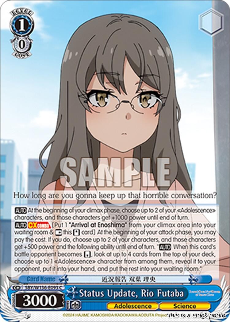 Status Update, Rio Futaba