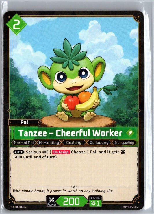 Tanzee – Cheerful Worker EBP01-060 C Dawn of Palpagos Near Mint