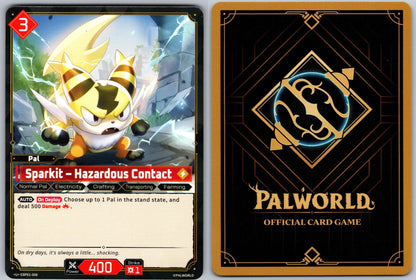 Sparkit – Hazardous Contact EBP01-008 U Palworld Dawn of Palpagos Near Mint