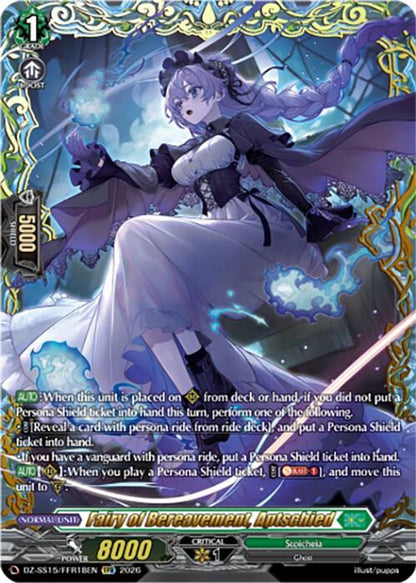 Fairy of Bereavement, Aptschied (FFR) DZ-SS15/FFR18EN Cardfight!! Vanguard DZ-SS15: The Legendary Vanguards NM
