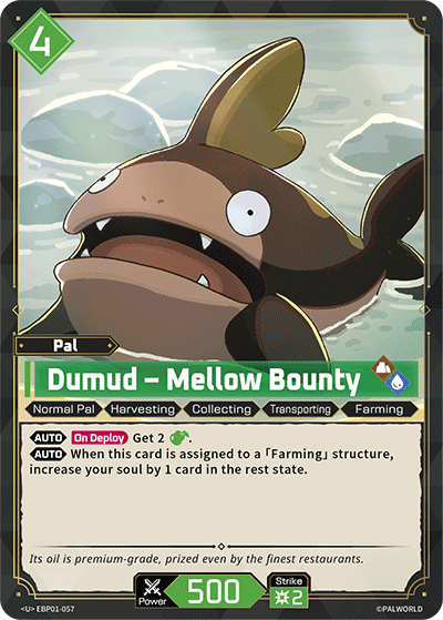 Dumud – Mellow Bounty EBP01-057 U Dawn of Palpagos Near Mint