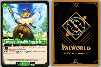 Beegarde – Knight of the Flower Garden EBP01-061 C Palworld Dawn of Palpagos NM