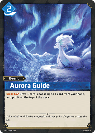 Aurora Guide EBP01-048 C Dawn of Palpagos Near Mint