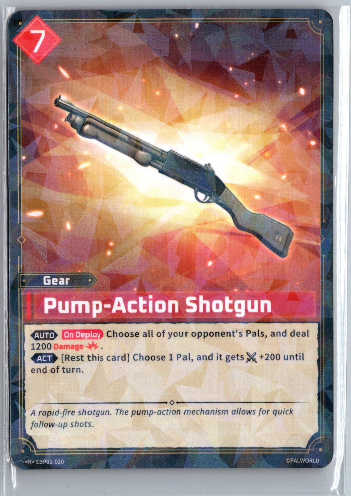 Pump-Action Shotgun EBP01-020 R Dawn of Palpagos Near Mint