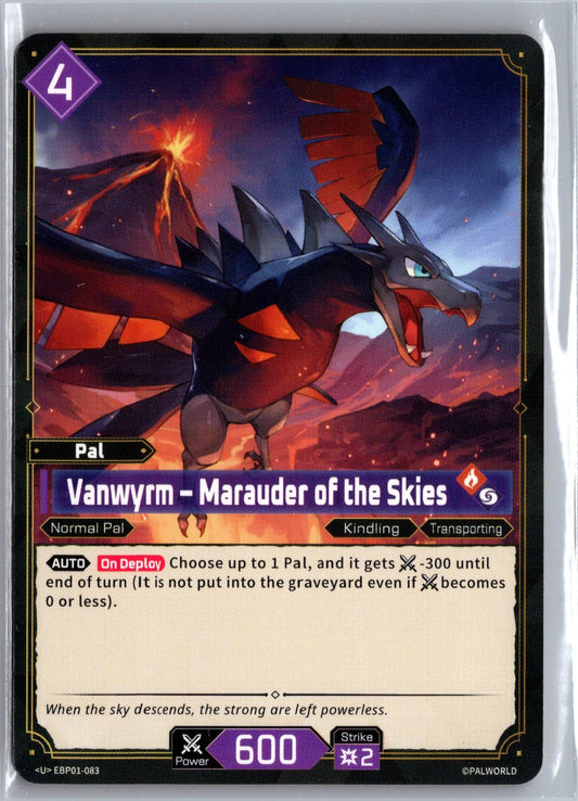 Vanwyrm – Marauder of the Skies EBP01-083 U Dawn of Palpagos Near Mint