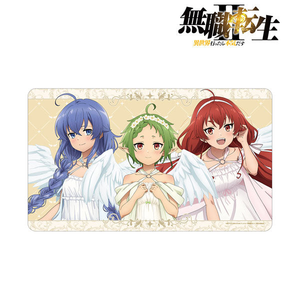 Anime "Mushoku Tensei: Jobless Reincarnation II -Isekai Ittara Honki Dasu-" New Illustration Group Angel ver. Multipurpose Desk Mat