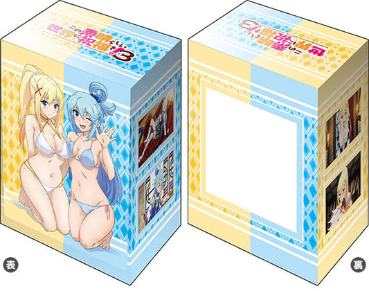 Bushiroad Deck Holder Collection V3 Vol.907 KonoSuba (Kono Subarashii Sekai ni Shukufuku wo!) 3 "Aqua & Darkness" Swimsuit ver.