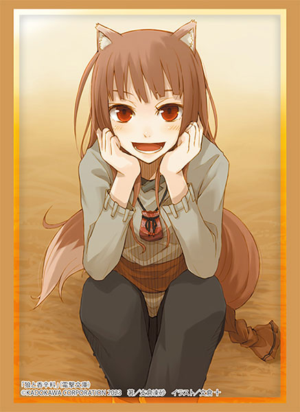 Bushiroad Sleeve Collection High Grade Vol.4116 Dengeki Bunko Spice and Wolf "Holo" Part.2 Pack