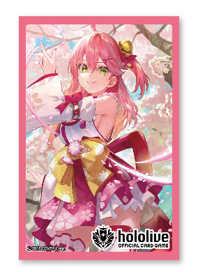 hololive OFFICIAL CARD GAME Official Holo Card Sleeve Vol.9 "Sakura Miko" Pack