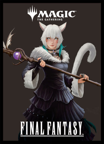 Magic: The Gathering - FINAL FANTASY Players Card Sleeve MFS-08 Package Art Commander "Scions & Spellcraft"