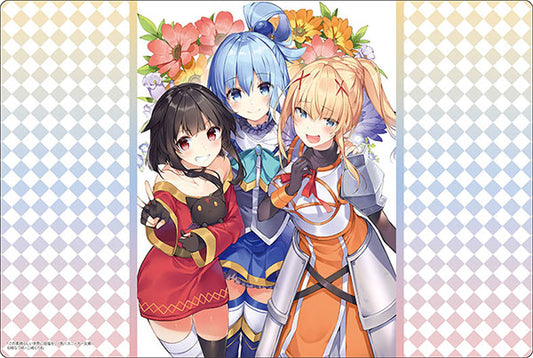 Rubber Mat Collection V2 Vol.1708 Kadokawa Sneaker Bunko KonoSuba "Aqua & Megumin & Darkness"