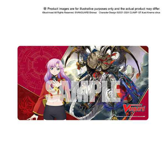 Cardfight!! Vanguard Divinez Rubber Playmat - Nao & Fated one of Unparalleled Varga Dragres