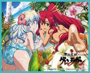 Chara Sleeve Collection Matte Series Gurren Lagann Nia & Yoko (No.MT1235) Pack