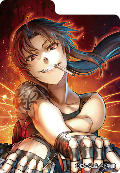 Character Deck Case W Black Lagoon "Revy & Rock"