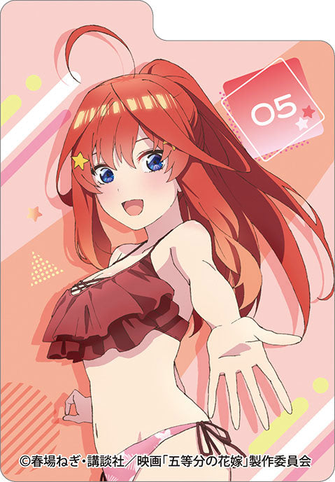 Character Deck Case W Movie The Quintessential Quintuplets "Itsuki Nakano"