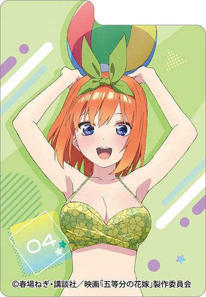 Character Deck Case W Movie The Quintessential Quintuplets "Yotsuba Nakano"