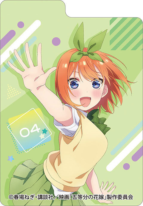 Character Deck Case W Movie The Quintessential Quintuplets "Yotsuba Nakano"