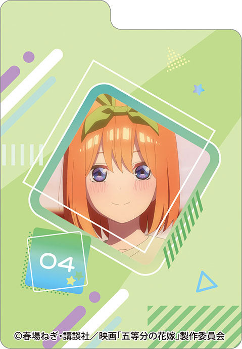 Character Deck Case W Movie The Quintessential Quintuplets "Yotsuba Nakano"