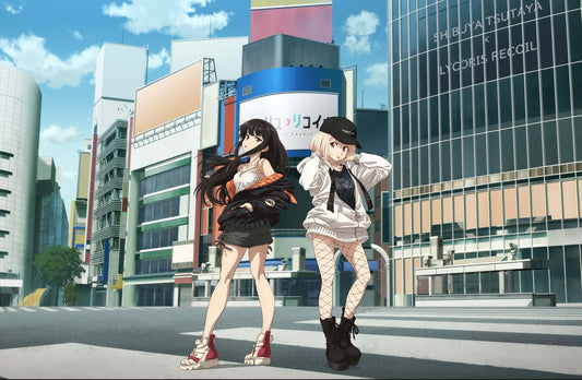 Lycoris Recoil x SHIBUYA TSUTAYA Rubber Mat