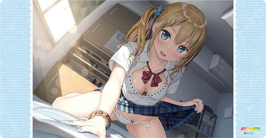 Character Universal Rubber Mat Slim E☆2 Kantoku "Check it out"