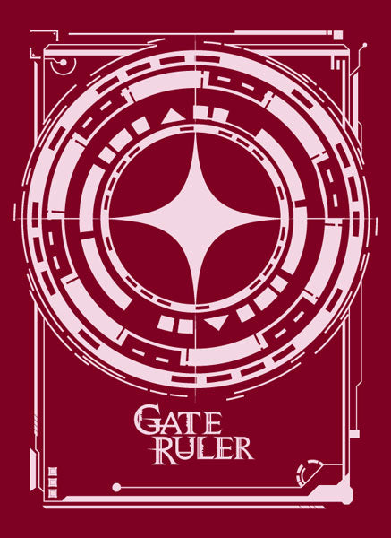 Gate Ruler Card Sleeve 002 Gate Ruler Ver.2 (White) Pack