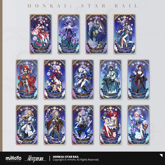 Honkai: Star Rail Fable of the Stars Series Hologram Ticket Style Card Complete BOX